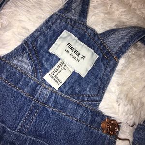 FOREVER 21 PRICE DROP ⬇️ Denim Overall Dress